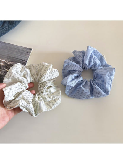 Gifty - Minimalist Striped Spiral-Shaped Hair Tie