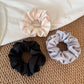 Gifty - Ruffled Satin Finish Polyester Hair Scrunchie