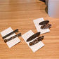 Beau - Acetate Geometric Oval and Bar Hair Clip
