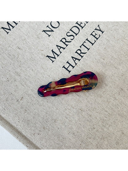 Beau - Elegant Wavy Oval Hair Clip