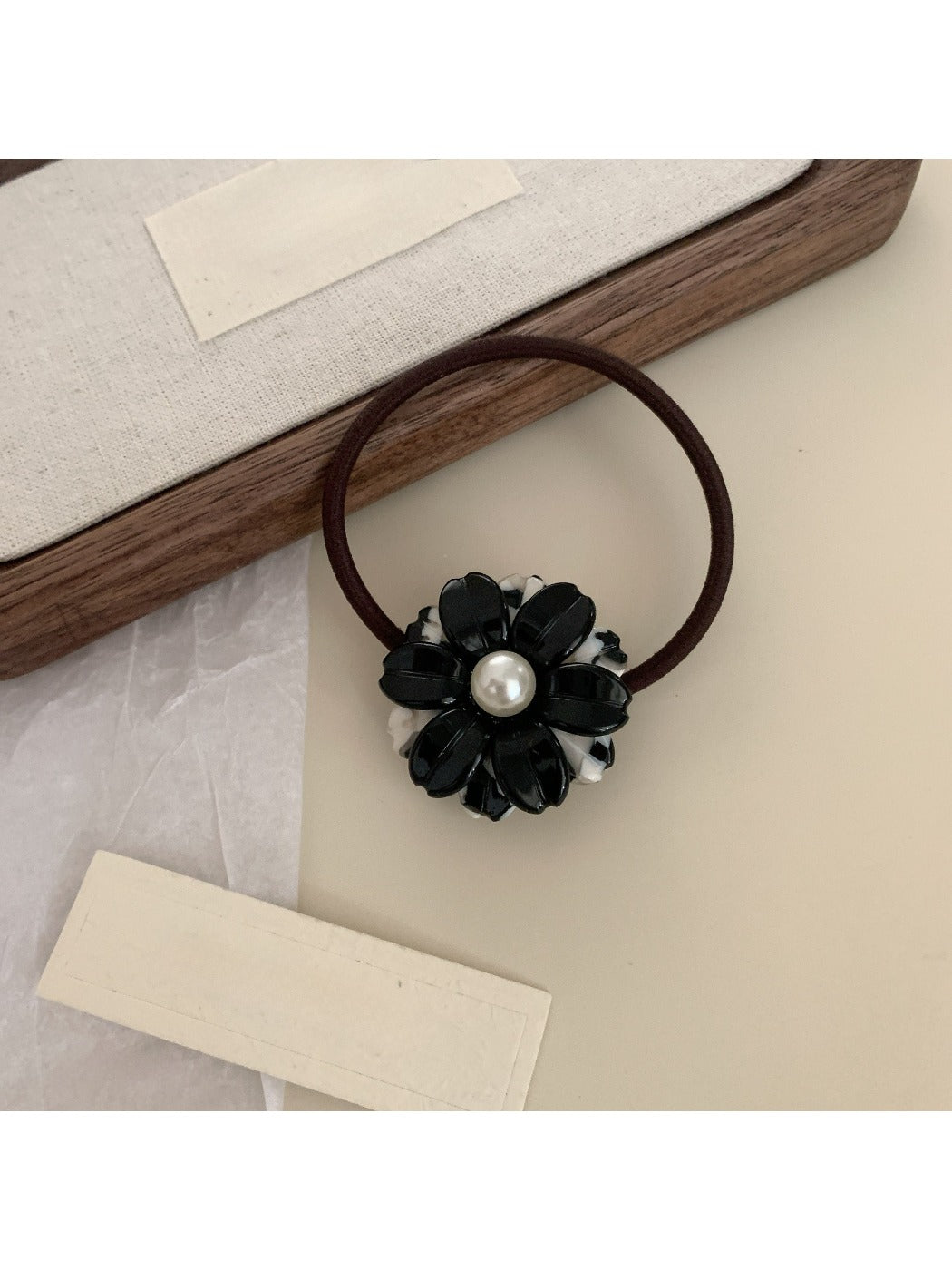 Gifty - Floral Acetate Elastic Hair Tie