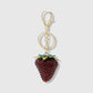 Keypus - Gradient Strawberry Pendant Keychain