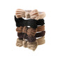Gifty - Macaron Color Bow Hair Tie Set