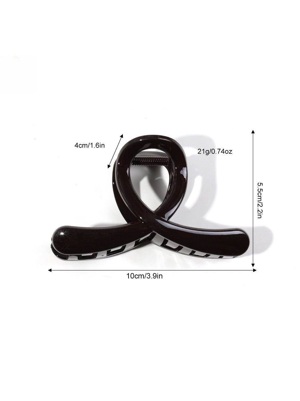 Beau - Elegant Cross Design Hair Claw Clip