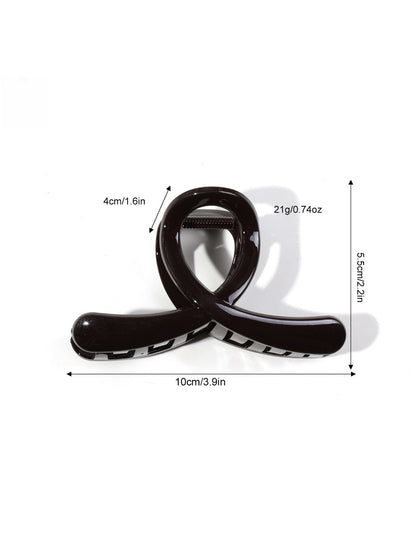 Beau - Elegant Cross Design Hair Claw Clip