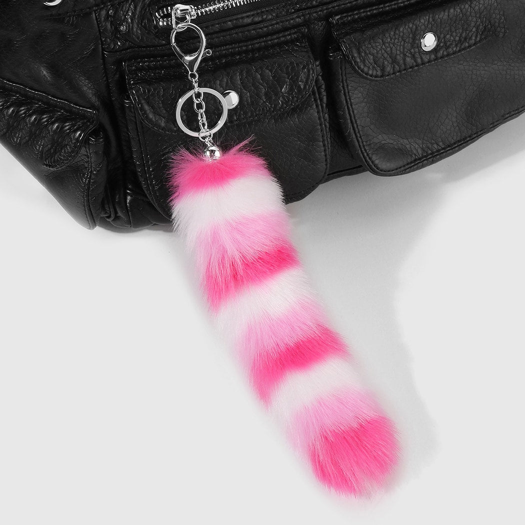 Keypus - Decorative Cute Plush Tail Style Keychain