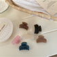 Beau - Geometric Half Round Plastic Claw Clip