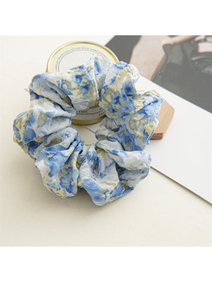 Gifty - Oil Painting Floral Gradient Scrunchie