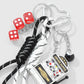 Keypus - Retro Camera and Ball Pendant Keychain