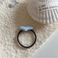 Gifty - Minimalist Solid Color Heart Hair Tie