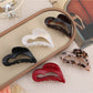 Beau - Open Heart Pattern Hair Claw Clip