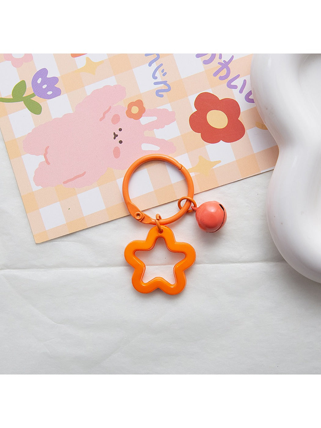 Keypus - Fresh Colorful Star-Shaped Keychain