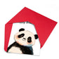 Carduria - Panda Themed Birthday Card
