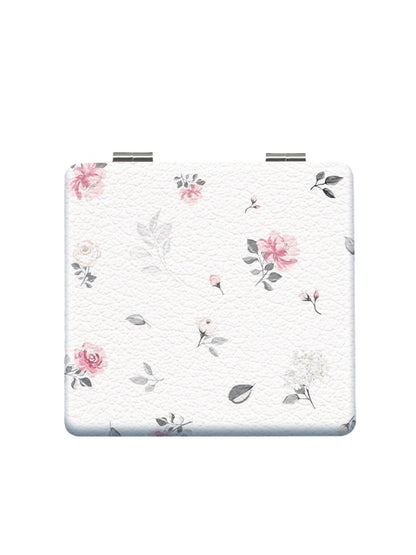 Mirroray - Bow Print Foldable Compact Makeup Mirror