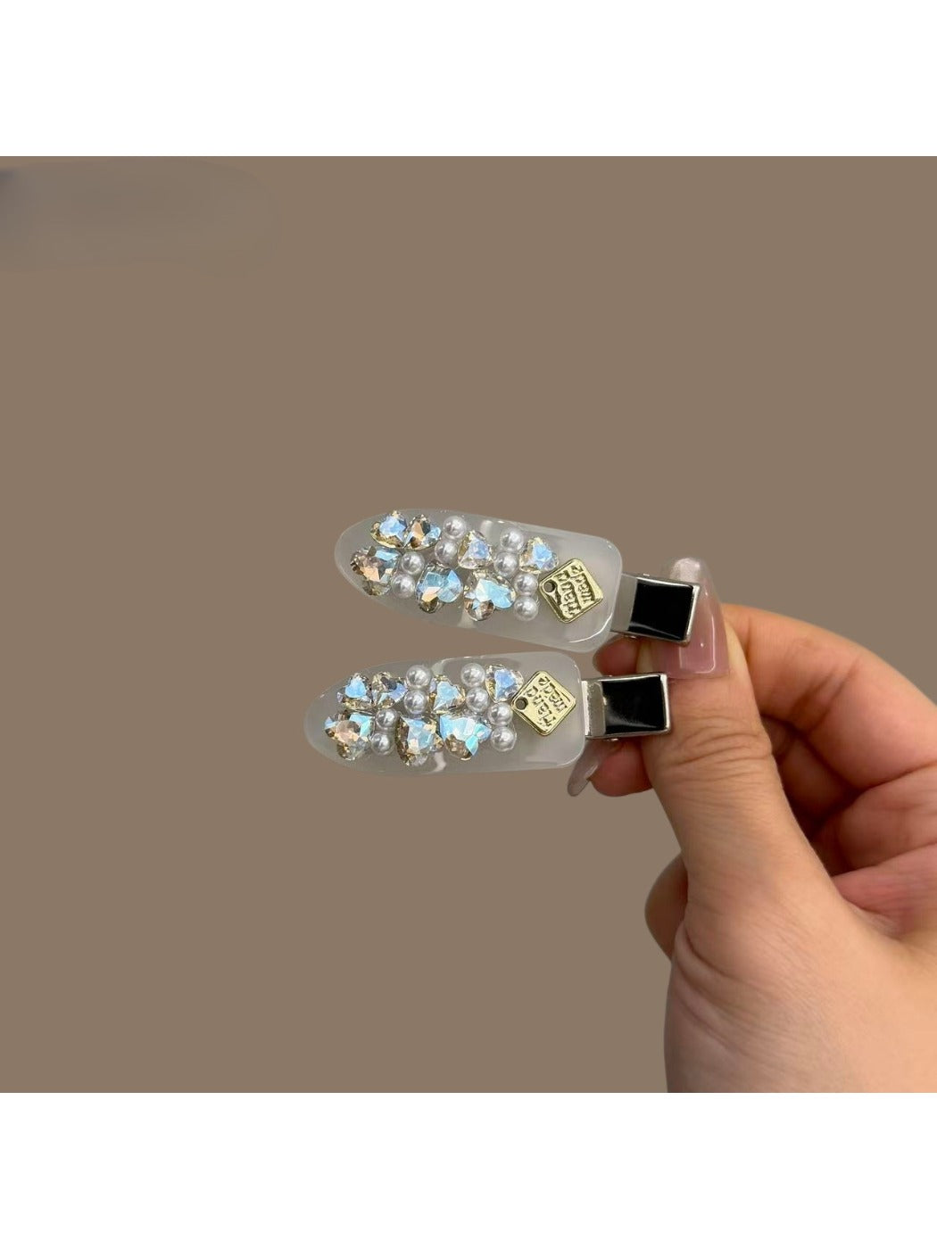 Beau hair clip displayed on a white background showcasing its elegant style