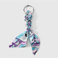 Keypus - Y2K Twisted Scarf Detail Alloy Keychain Bag Charm