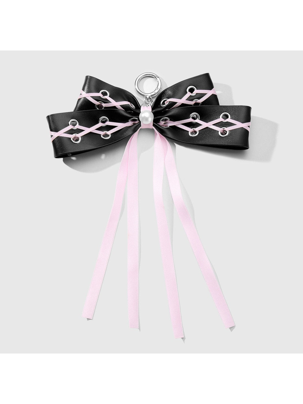 Keypus - Y2K Star Ribbon Bow Bag Charm Keychain