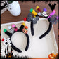 Gifty - Plush Halloween Skull Pumpkin Spider Headband