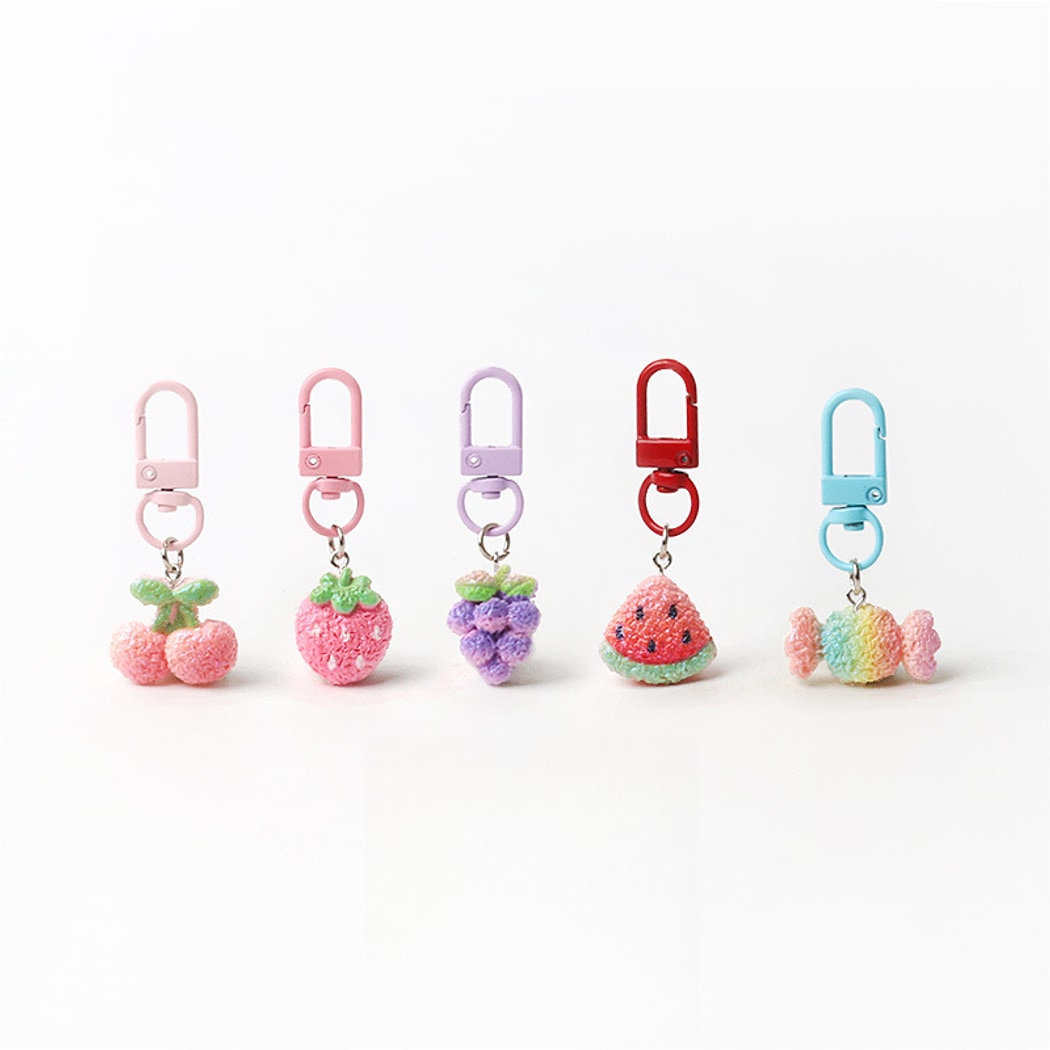 Keypus - Sweet Fruit Charm Bag Pendant Keychain