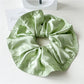 Gifty - Voluminous Satin Ruffled Scrunchies