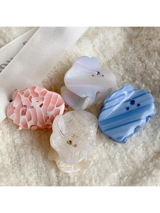 Beau - Stylish Cloud Shaped Acetate Hair Clip