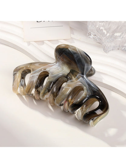 Beau - Ombre Pumpkin Shaped Hair Claw Clip