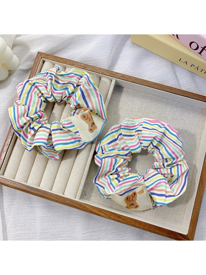 Gifty - Rainbow Striped Hair Loop