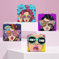 Mirroray - Pop Art Print Foldable Touch Up Makeup Mirror