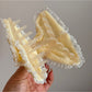 Beau - Sweet Style Triangle Ruffle Edge Claw Clip