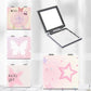 Mirroray - Pastel Print Portable Folding Makeup Mirror
