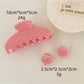 Beau - Polka Dot Flower Shape Claw Clip