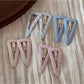 Beau - Fabric Cutout Triangle Hair Clip