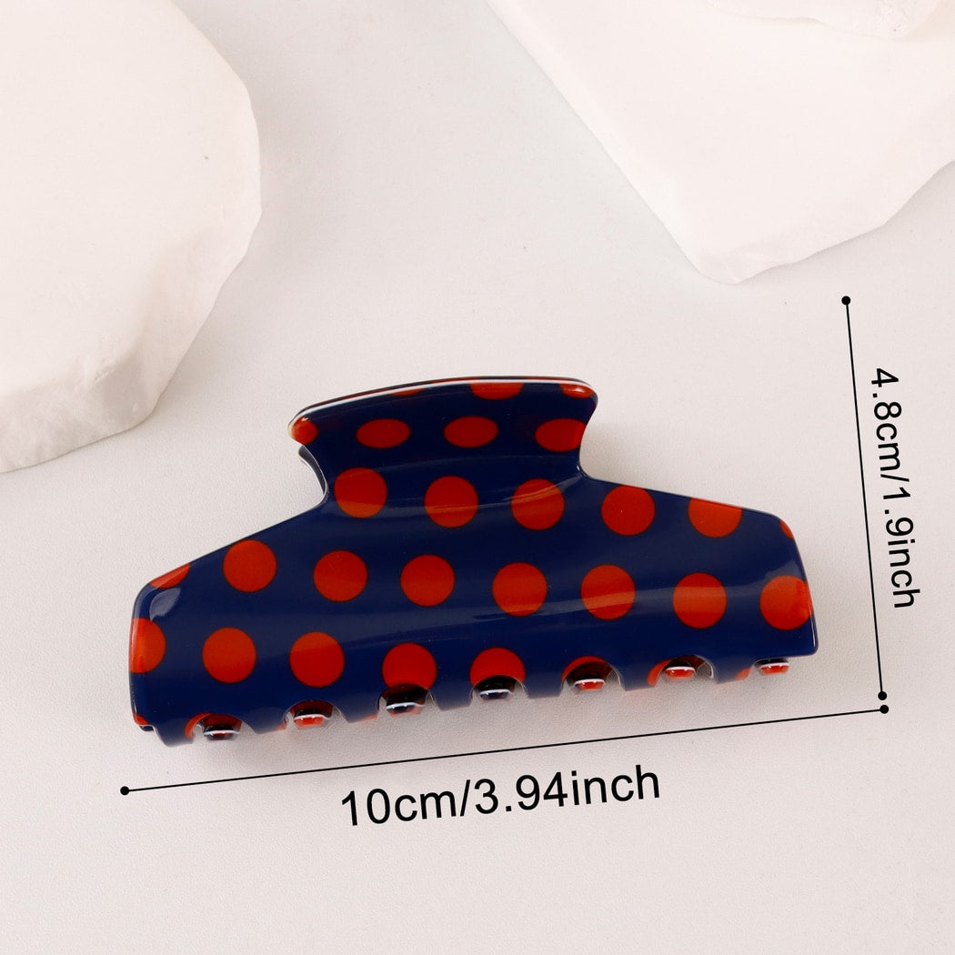 Beau - Simple Sweet Polka Dot Claw Clip
