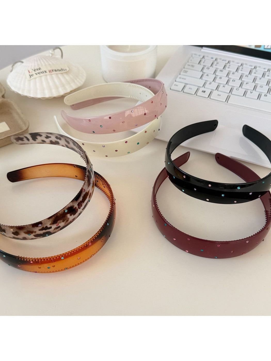 Gifty - Glossy Wide Acetate Headband