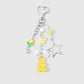 Keypus - Cute Cartoon Bow and Bear Keychain