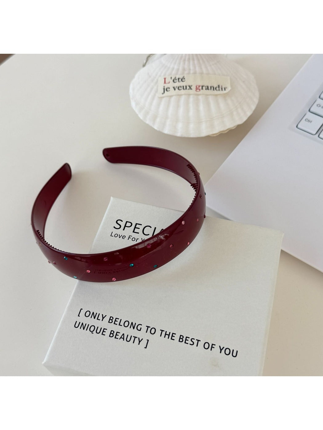 Gifty - Glossy Wide Acetate Headband