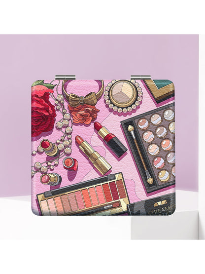 Mirroray - Cartoon Style Portable Folding Makeup Mirror