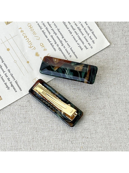 Beau - Retro Hair Clip Hair Tie And Claw Clip