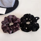 Gifty - Simple Velvet Polka Dot Scrunchie
