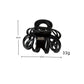 Beau - Simple Matte Finish Irregular Claw Clip
