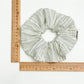 Gifty - Trendy Blue and White Striped Scrunchie