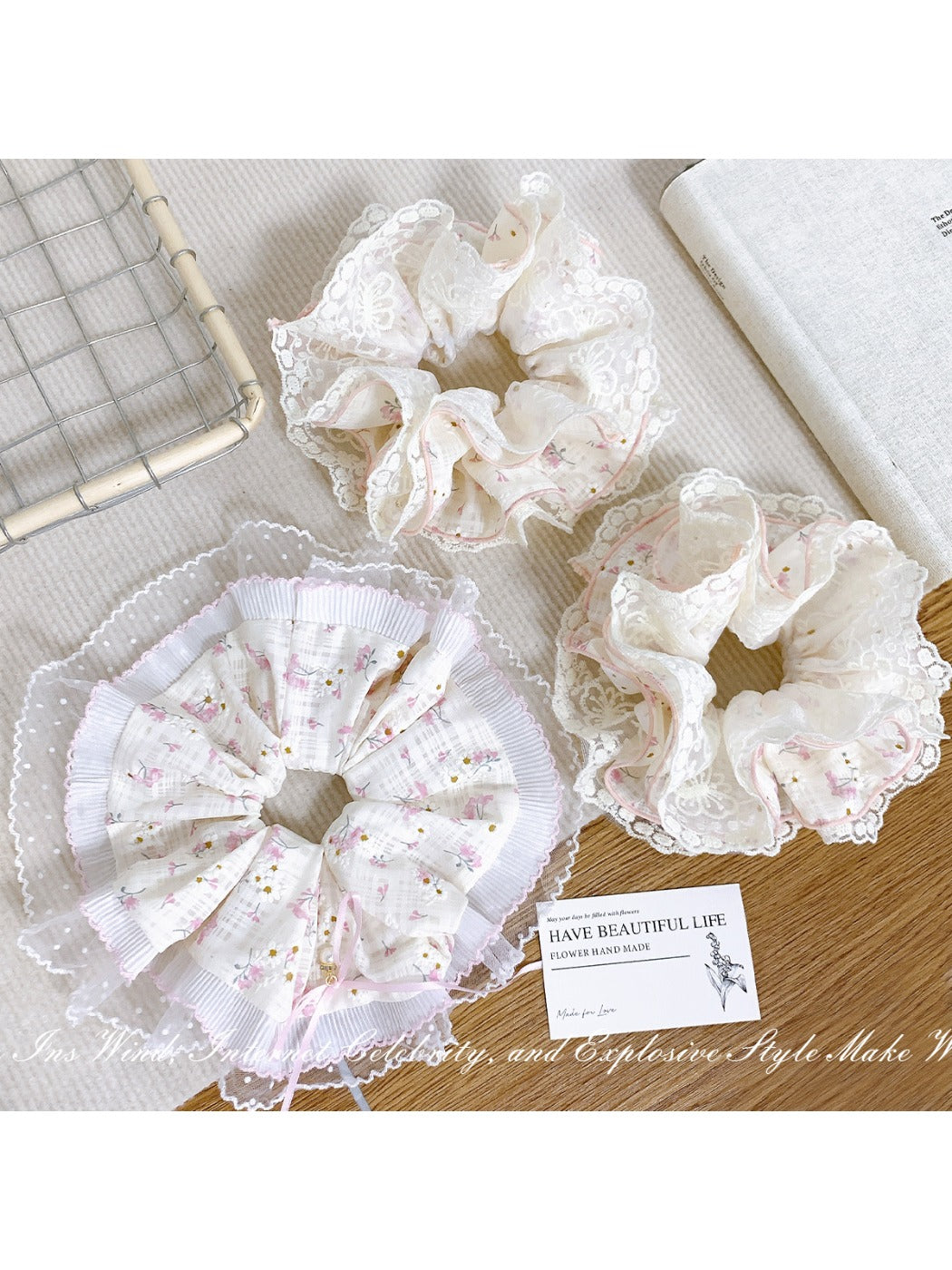 Gifty - Lovely Floral Lace Hair Circle