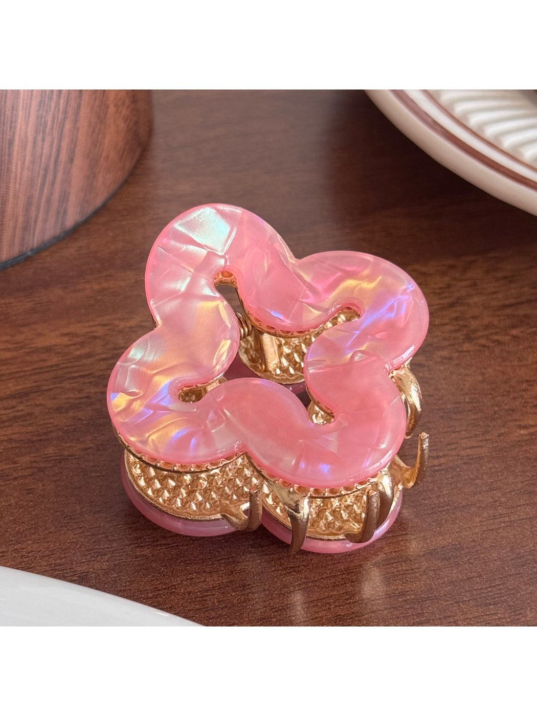 Beau - Elegant Small Flower Hair Clip for Bangs