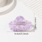 Beau - Curved Cloud Shape PVC Hair Claw Clip