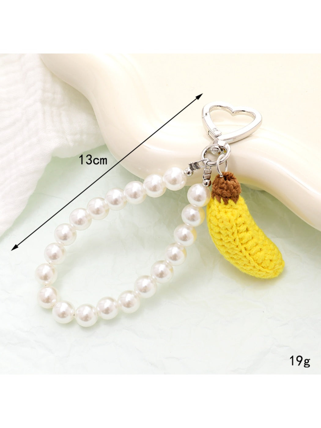 Keypus - Heart-Shaped Fruit-Shaped Keychain