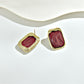 Earedge - Minimalist Geometric Square Earrings