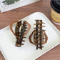 Beau - Vintage Fan Shaped Hair Claw Clip