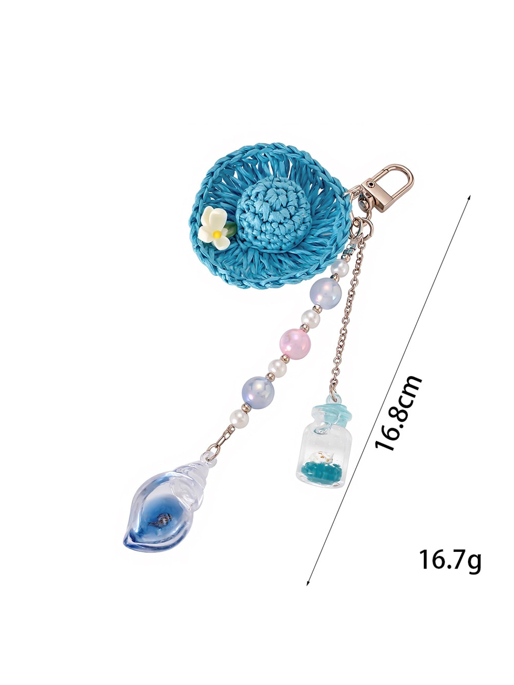 Keypus - Summer Style Acrylic Pendant Bag Charm Keychain