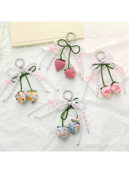 Keypus - Cute Strawberry Shaped Keychain