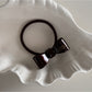 Gifty - Glossy Acetate Bow Elastic Hair Tie